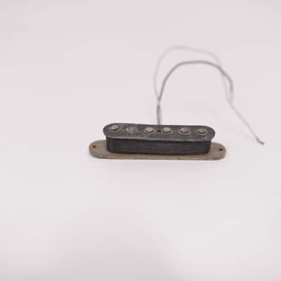 1975 Vintage Fender Stratocaster Middle Neck Pickup Gray-Bottom Flat-Pole 5.35K Electric Guitar 1970's image 6