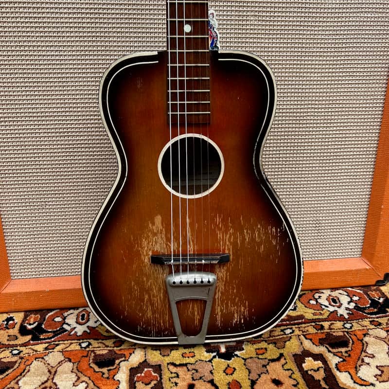 Vintage 1950s Gallotone Champion *John Lennon* Original Acoustic Guitar *RARE* image 1
