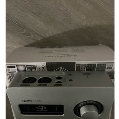 Universal Audio Apollo Solo Heritage Edition Thunderbolt 3 Audio Interface 2020 - Present - Silver image 3