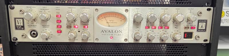 Avalon VT-737sp Tube Channel Strip 2010s - Silver