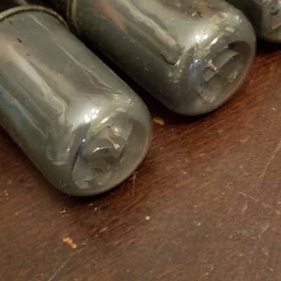 RCA Pair (2) 6V6GT/G Beam Power AT1000 TESTED Vacuum Tube greyglass WWII era 6V6 Audio 1938-1942 image 9