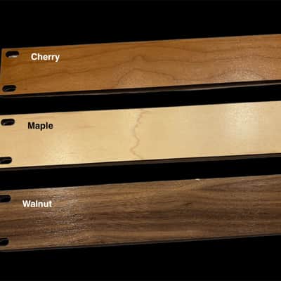Nice-Racks "DHARMA" 1U decorative vented wood rack panels Available In Maple, Cherry, Or Walnut Veneered Plywood image 4