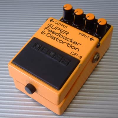 値下げBOSS DF-2 SUPER Feedbacker&Distortion Boss DF-2 Super Feedbacker and Distortion 1985 - 1989 Made In
