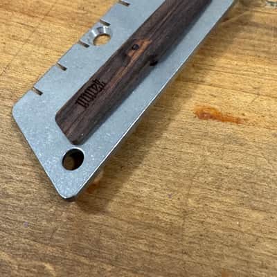 Zamm Guitar Raw Steel Guitar Bridge – Made in USA Fits Danelectro Silvertone image 3