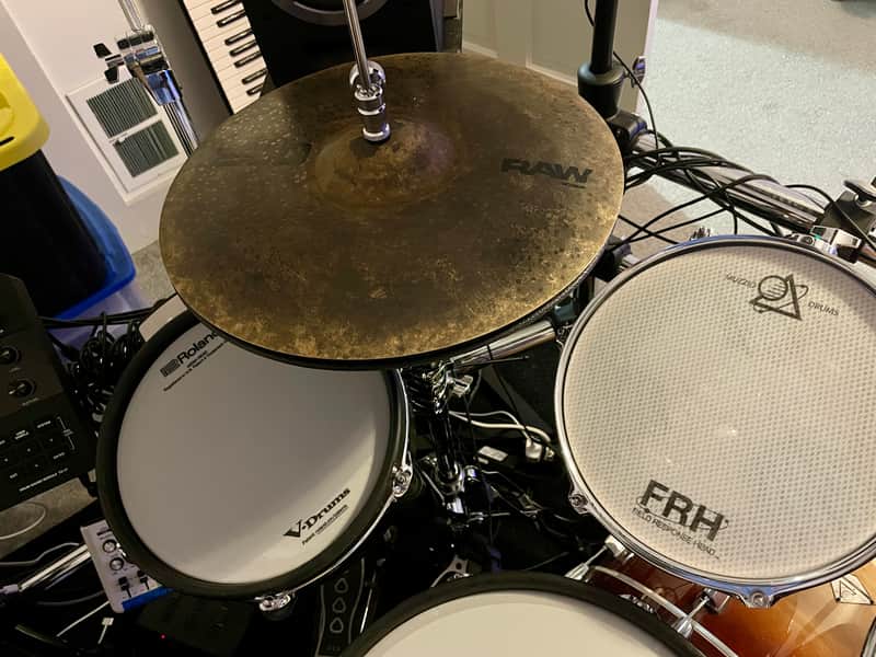 Field Hihat and Ride cymbal - Raw finish image 1