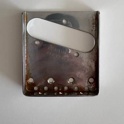 Vintage original Fender Telecaster Bridge top loader 1959-1960 - Chrome image 1
