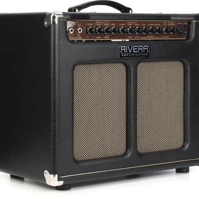 Rivera Sedona Lite 55-watt 1x12-inch Acoustic Tube Combo - Black image 8