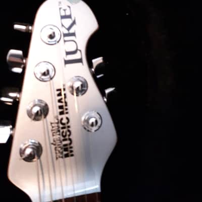 Ernie Ball Music Man Luke II with Piezo Blue image 7