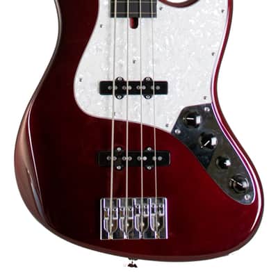 2014 Mike Lull M4V Fretless Dark Candy Apple Red - 2014 Mike Lull M4V Fretless Dark Candy Apple Red image 7