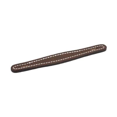 Fender Pure Vintage 9" Stitched Brown Leather Amplifier Handle image 1
