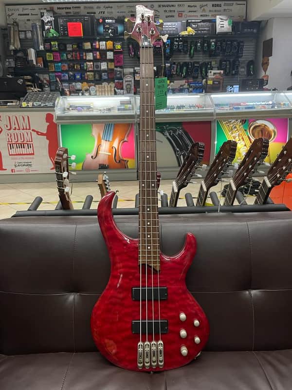 Ibanez BTB400QM - Red image 1