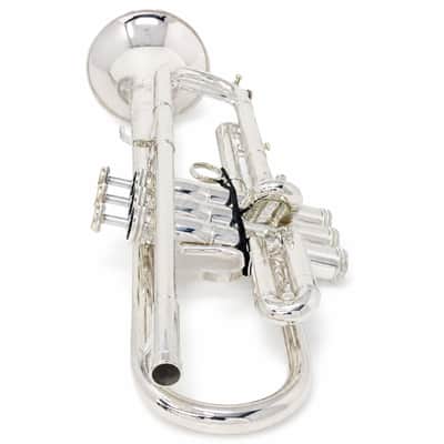 S.E. Shires Q10RS Q-Series Professional Bb Trumpet in Silver Plate SN Q7203 image 9