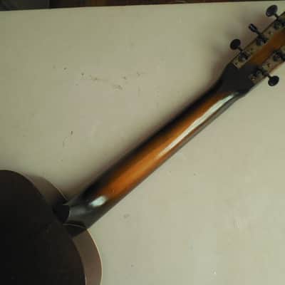 Slingerland May Bell Parlor Guitar Sunburst 1930's Vintage image 8