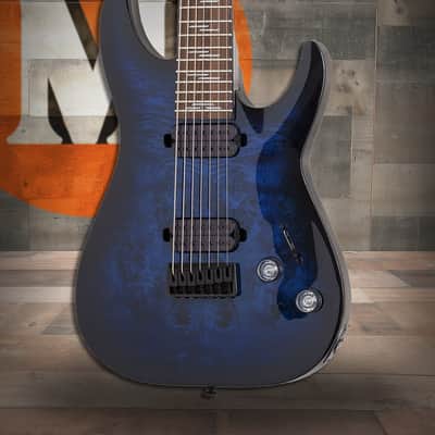 SCHECTER MZ-1 (See-thru-Blue/Maple) -Made in Japan- | Reverb