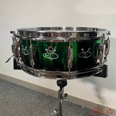 Pearl Signature 14x5" Morgan Rose Alien Steel Snare Drum image 3
