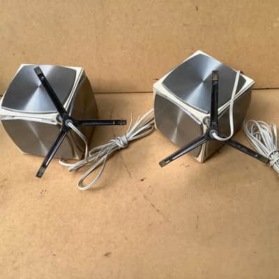 Grundig Audiorama 700 hifi cube vintage speakers / amazing design image 5