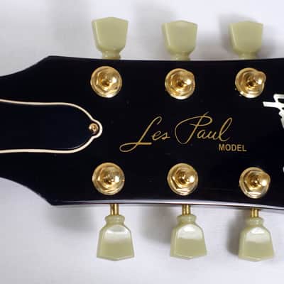 1991 Gibson 40th Anniversary Les Paul Ebony Black with Original Hardshell Case image 6