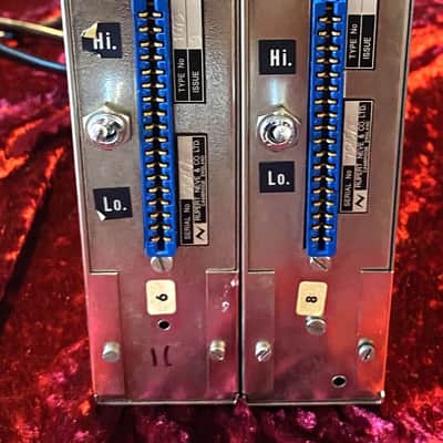 Sequentially numbered PAIR of Classic, VINTAGE 70's NEVE 1073 modules! image 3