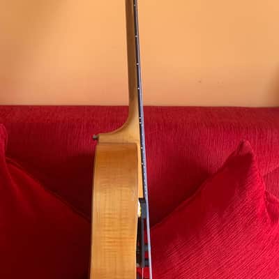 Dale Unger's American Archtop VINTAGE, OVAL, 7 STRING, American Dream 1996 - Natural Bird's Eye Maple image 10