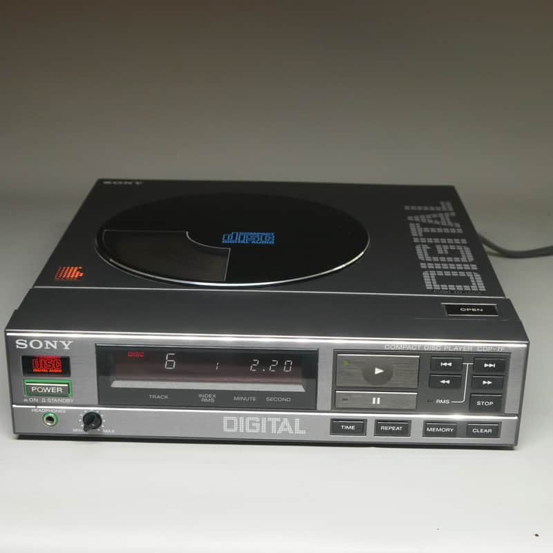Sony CDP-7F Rare Vintage Top-Loading CD Player (1985) — Tested & Working, Japan