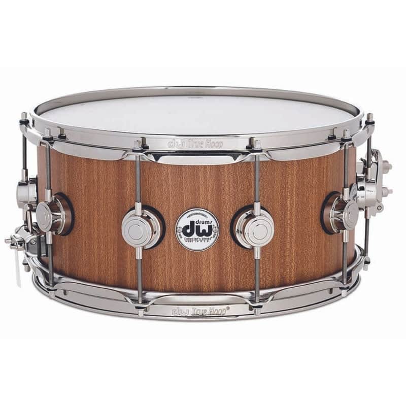 DW Collector's Series Mahogany / Cherry Hybrid 6.5x14" Snare Drum image 1