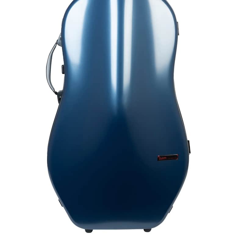 2024 Bam Hightech Slim Cello Case Navy Blue