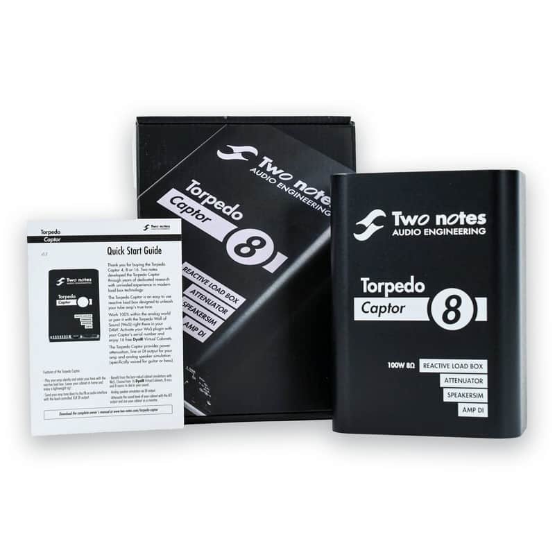 Two Notes Torpedo Captor Loadbox/Attenuator/DI - 8 Ohm image 1