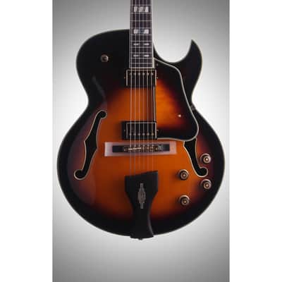 Ibanez LGB30 George Benson Electric Guitar, Vintage Yellow Sunburst, with Case image 3