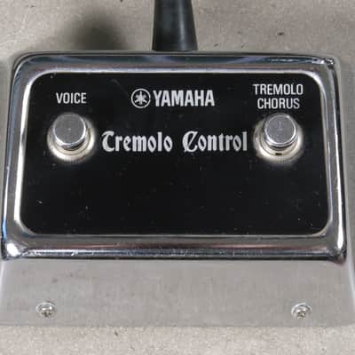 Yamaha RA-50 vintage solid state amplifier with Leslie style rotating system + footswitch (serviced) image 3