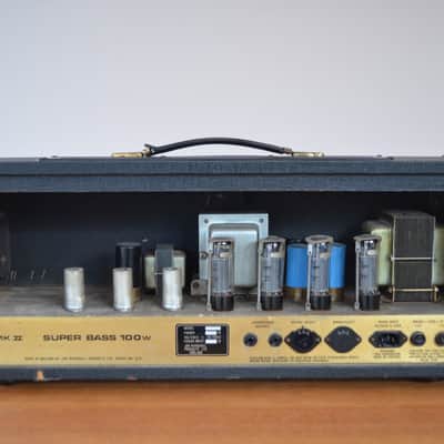 Marshall JCM 800 Bass Series MKII 100-Watt Head 1982 image 23