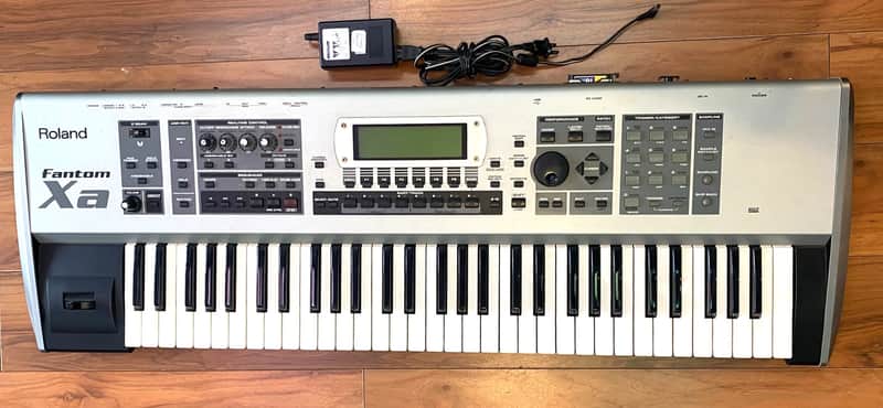 Roland Fantom Xa 61-Key Workstation Keyboard 2004 - 2006 - Silver image 1