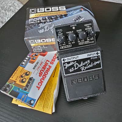 FDR-1 Fender '65 Deluxe Reverb boss ボス Boss FDR-1 Fender '65 Deluxe Reverb Amp Pedal | Sweetwater