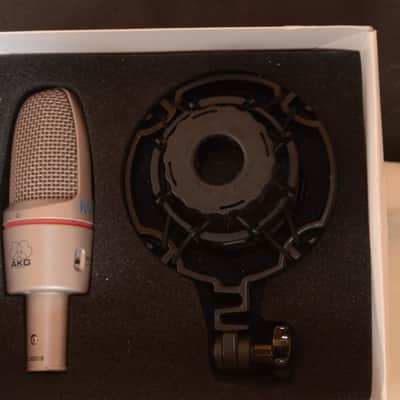 AKG C3000B Large Diaphragm Cardioid Condenser Microphone 2000s - Champagne image 1