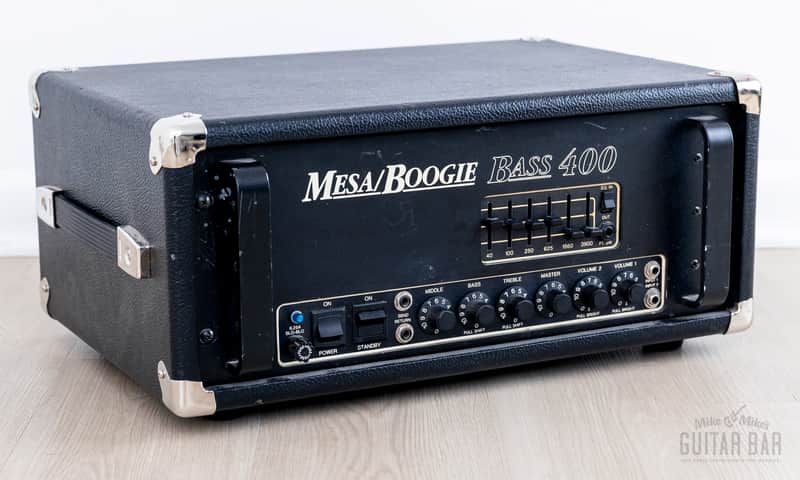 1987 Mesa Boogie Bass 400 Vintage Tube Amp Head, Serviced image 1