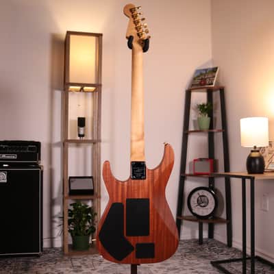 Jackson Custom Shop USA Signature Phil Collen PC1 - Caramelized Flame Maple Fingerboard, Satin Au Natural image 24