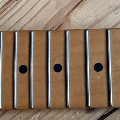 Fender Squier Telecaster Custom Tele Electric Guitar Neck 2003 22 Fret Maple image 15