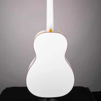 Gretsch G5021WPE Rancher Penguin Parlor Acoustic-Electric Guitar - White image 4
