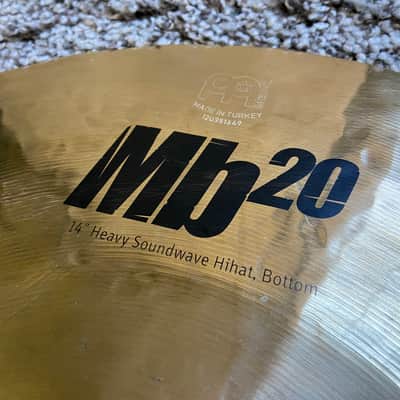 Meinl 14" Mb20 Heavy Soundwave Hi-Hat (Bottom) image 3