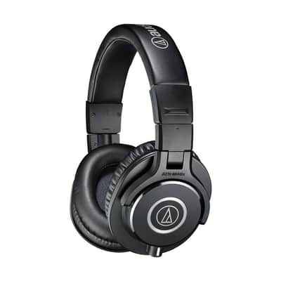 Audio-Technica ATH-M40X Professional Studio Closed-Back Monitor Headphones, Black image 1