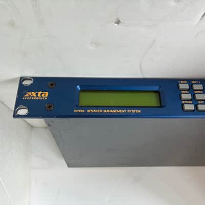 XTA DP224 DSP speaker management  - NEW battery fitted - 3 NEW switches image 2