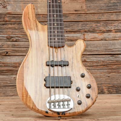 Lakland 5594 Deluxe Spalted Maple Top 5-String Bass Natural 2021 image 8