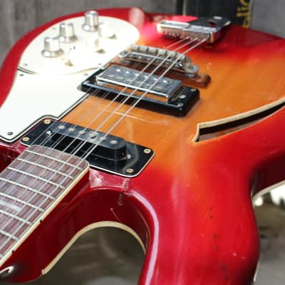 . Rickenbacker COPY Japan 1970's Sunburst image 18