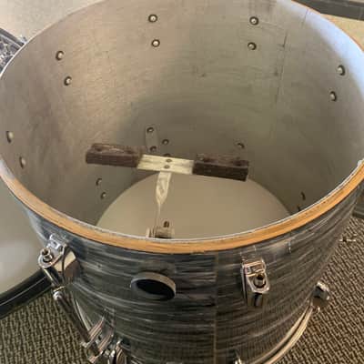 Gretsch Broadkaster “Name Band” Outfit 13/16/22 1950’s - Blue Pearl image 15