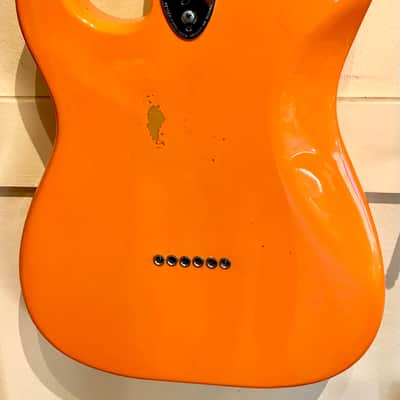 Fender Stratocaster Hardtail / 1981 / Capri Orange / International color series image 6
