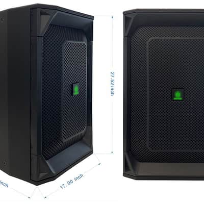 Singtronic Professional 6000W Vocal Karaoke 15" Speakers (Pair) image 1