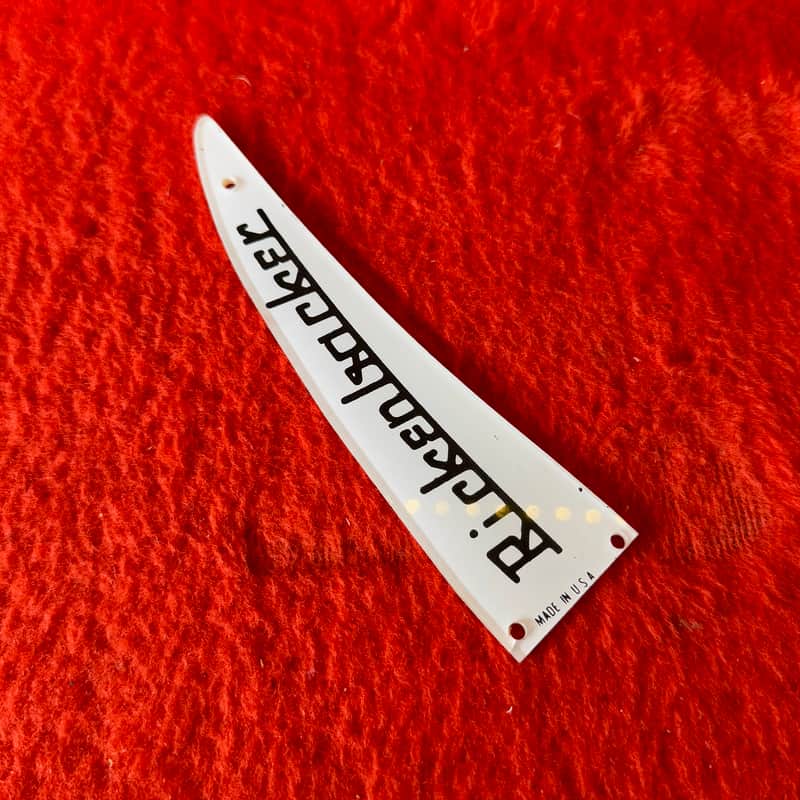 1965 Rickenbacker Truss rod cover Perspex
