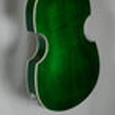 Hofner HI-459-PE-GR Ignition Pro Violin Style Electric Guitar - Green image 7