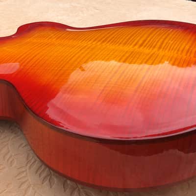Left Handed Walsh 17" Archtop  Sienna Burst image 4
