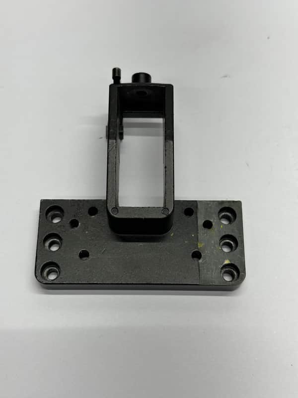 Original Vintage USA Steinberger Guitar BASE PLATE ONLY for R-Trem Trans-Trem Tremolo Bridge 1980s Black image 1