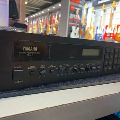 Yamaha REV 7 Digital Reverberator 1980s - Black image 2